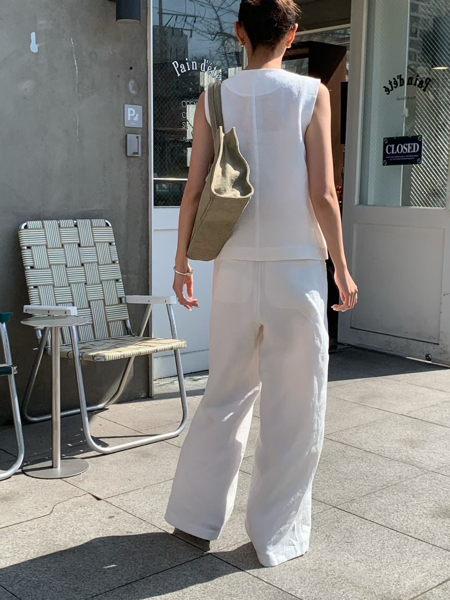 Elpis 100% Linen Vest (2 Colors)