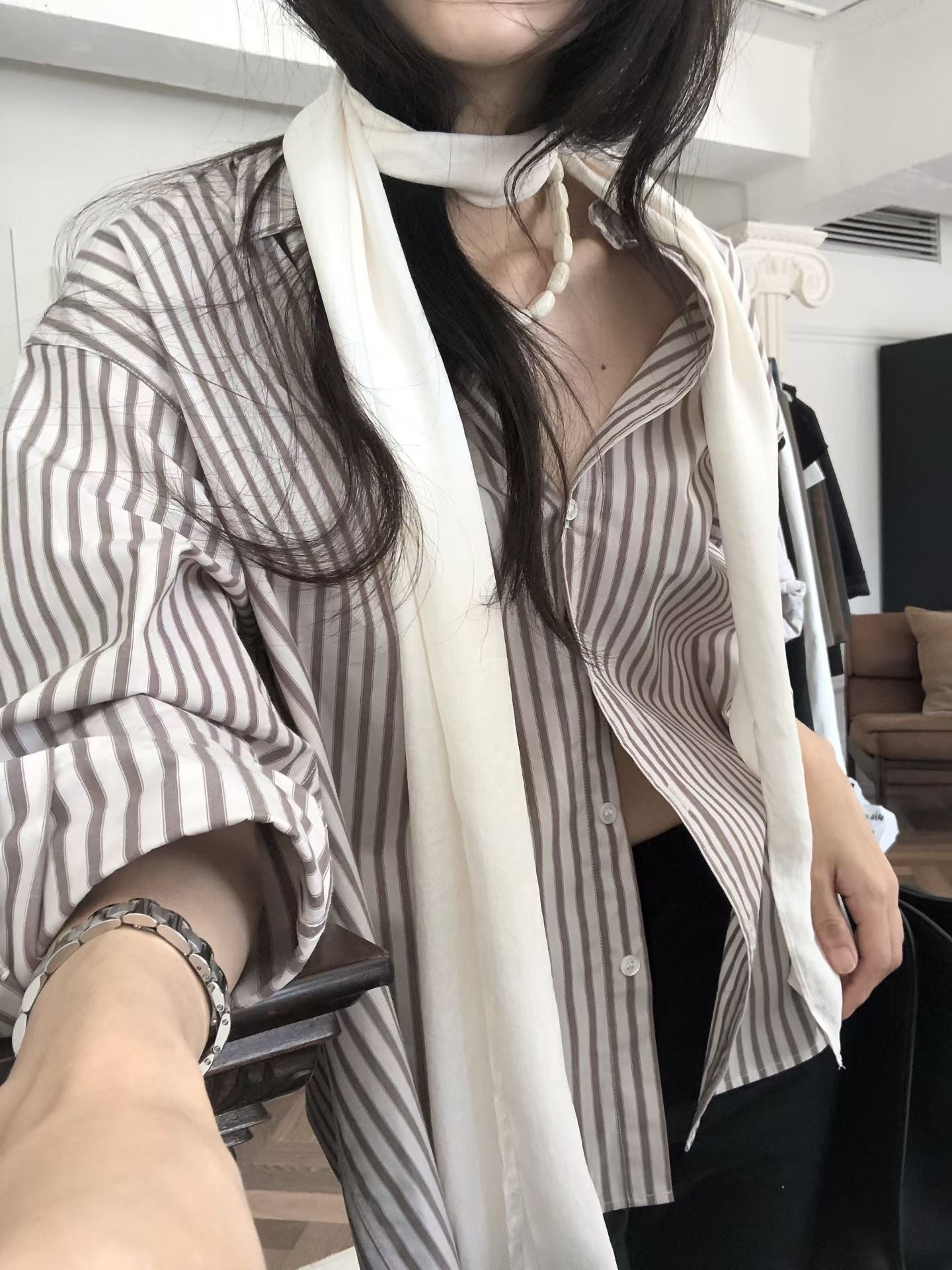 Anemone Striped Shirt (2 Colors)