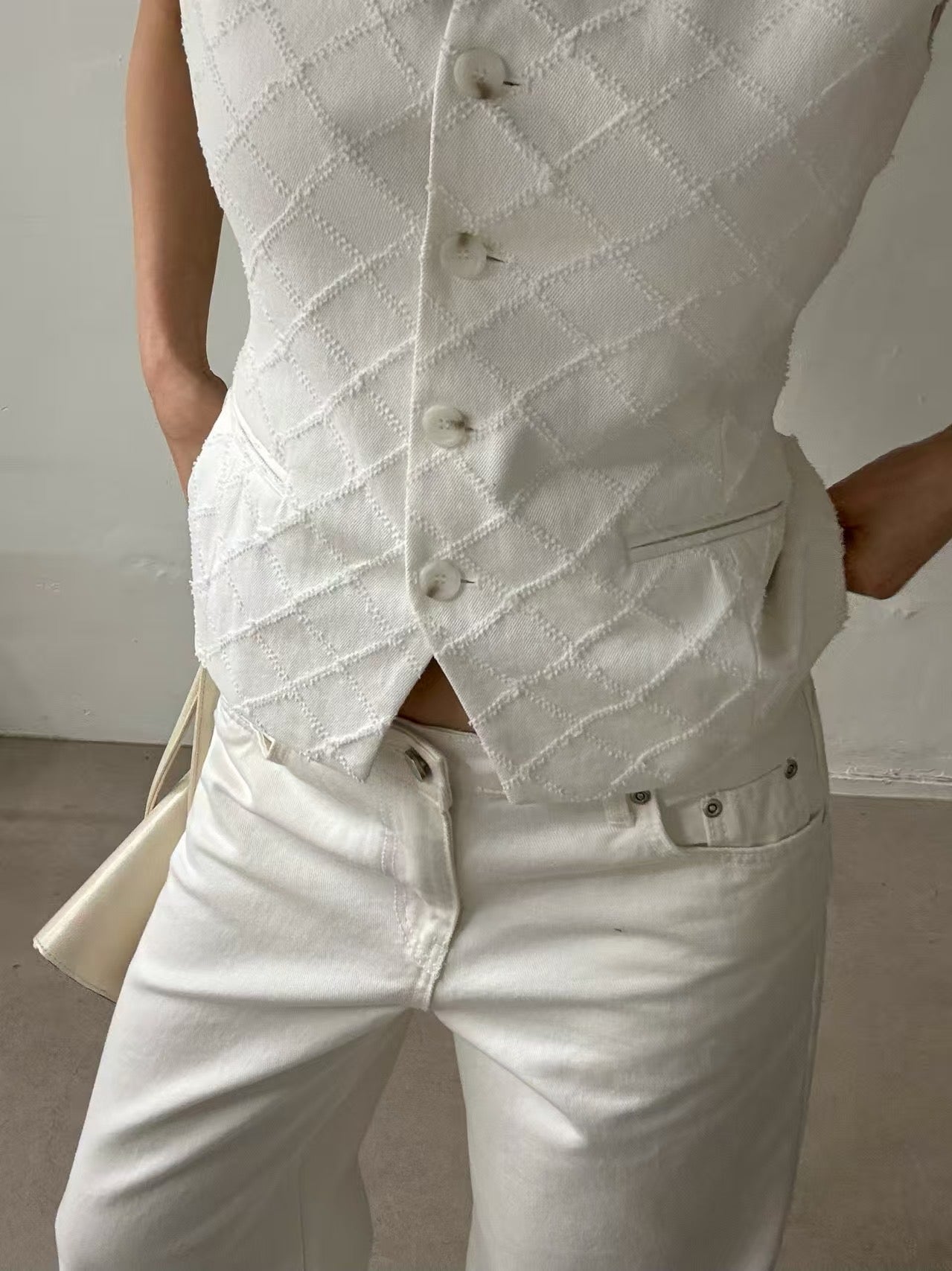 Kalliope Denim Vest (2 Colors)