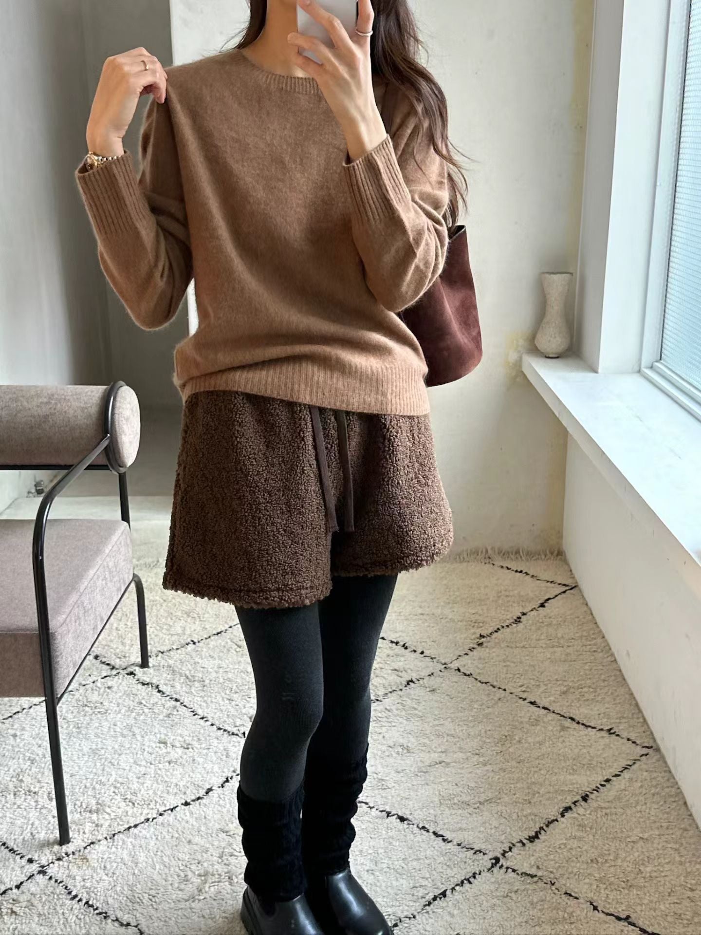 Lavinia Round Knit Top (3 Colors)