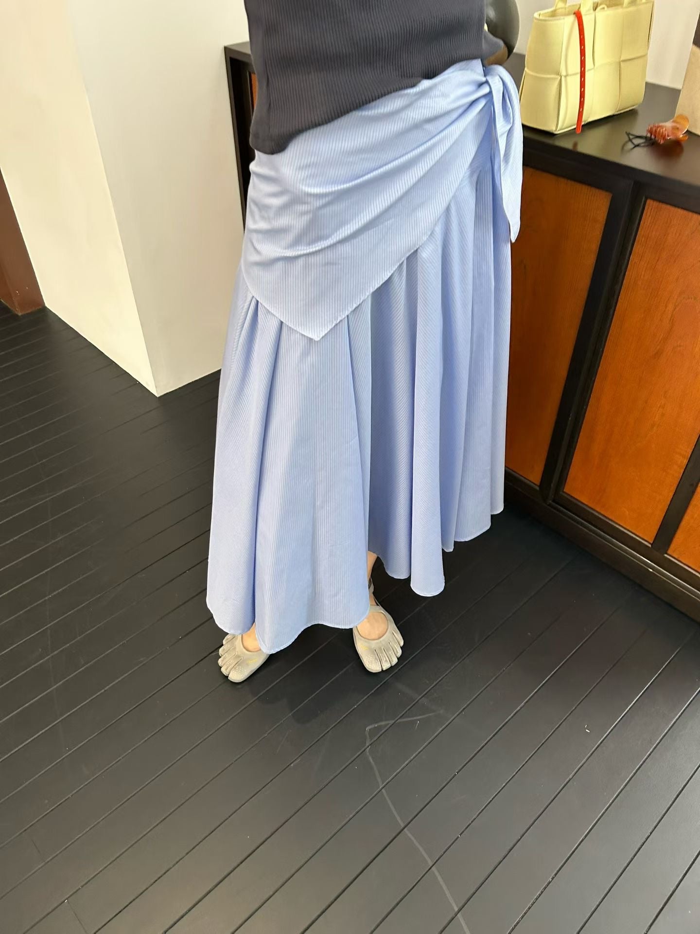 Eurielle Striped Skirt (3 Colors)
