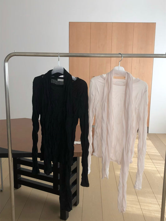 Nika Top with Scarf (2 Colors)