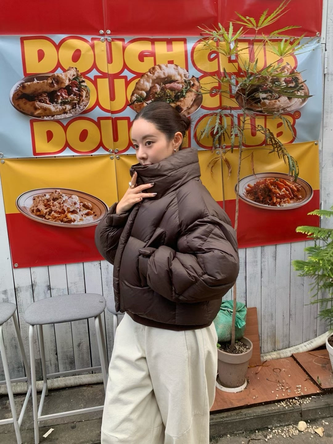 Aine 100% Goose Down Jacket (3 Colors)