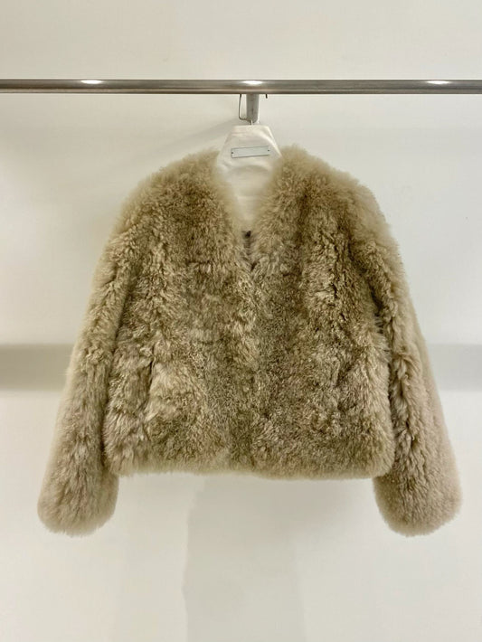 Amabel 100% Wool Jacket 【山羊絨長絨皮草外套】