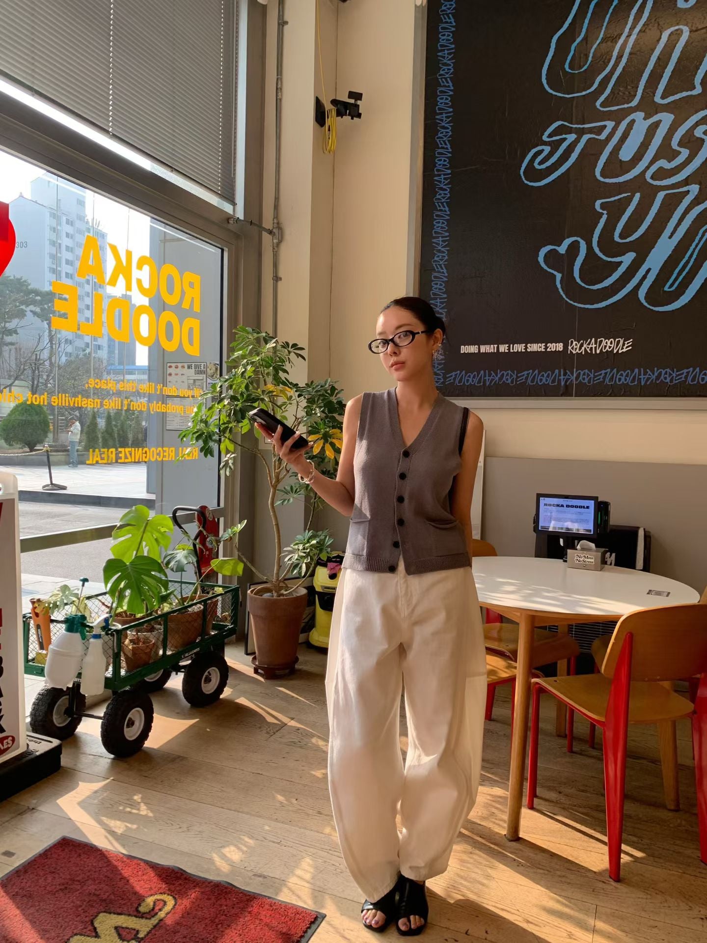 Pasithea Knit Sweater Vests (3 Colors)