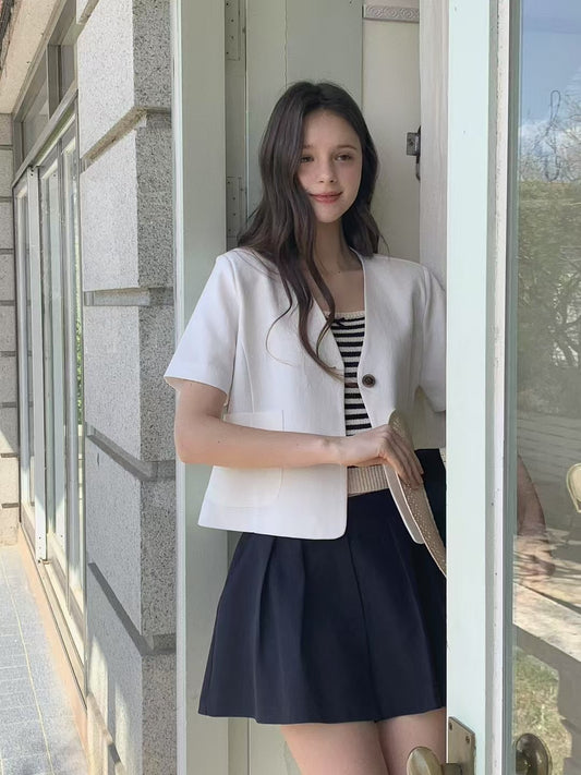 Vespera Linen Jacket (2 Colors)