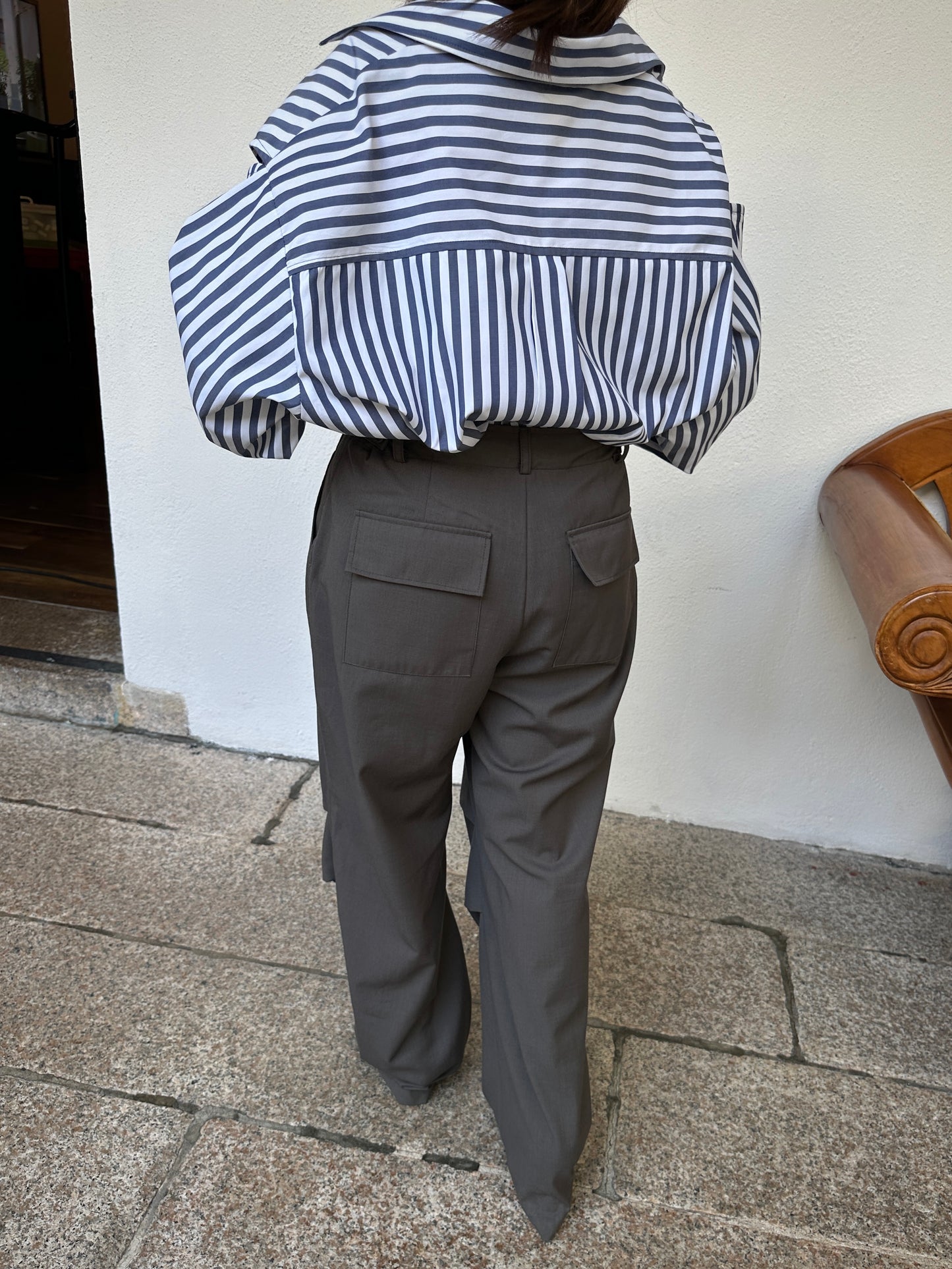 Parachute Trousers with Adjustable Waistband