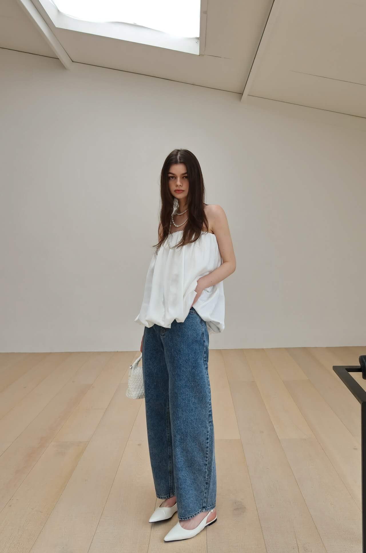 Ballon Denim Pants (2 Colors)