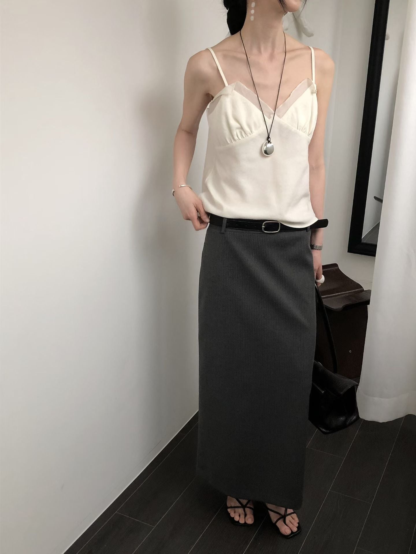 Spes Striped Skirt (2 Colors)