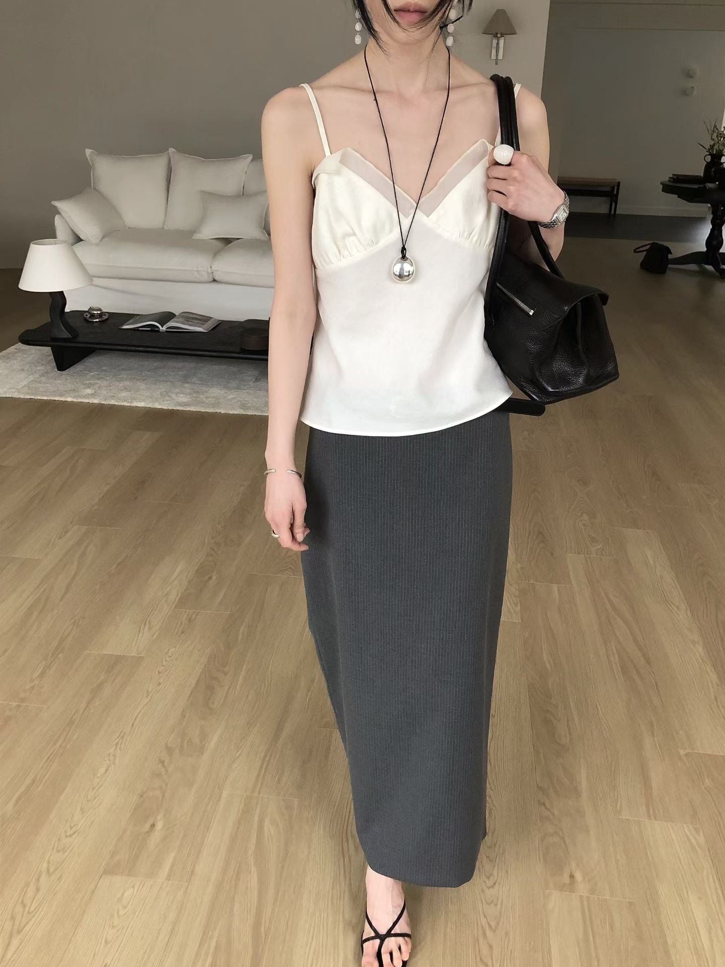 Spes Striped Skirt (2 Colors)