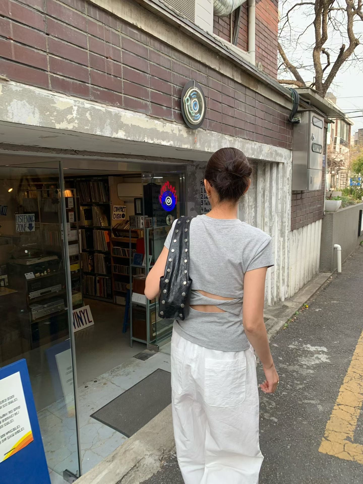 Gina Sexy Back Tee (5 Colors)