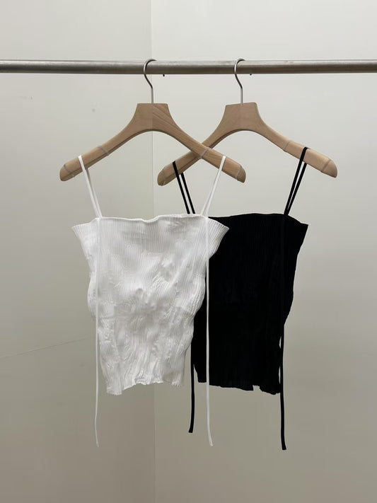 Henley Strapped Top (2 Colors)