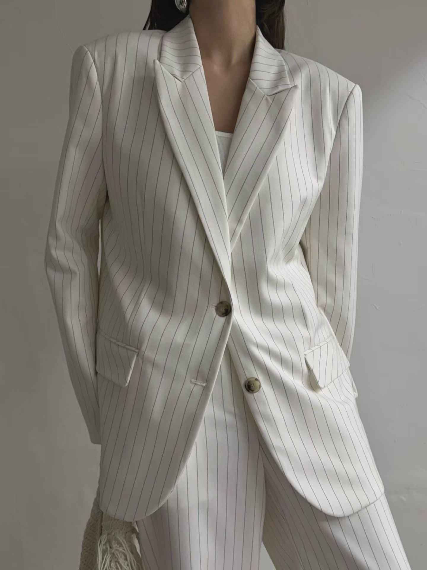 Tindra Striped Blazer (3 Colors)