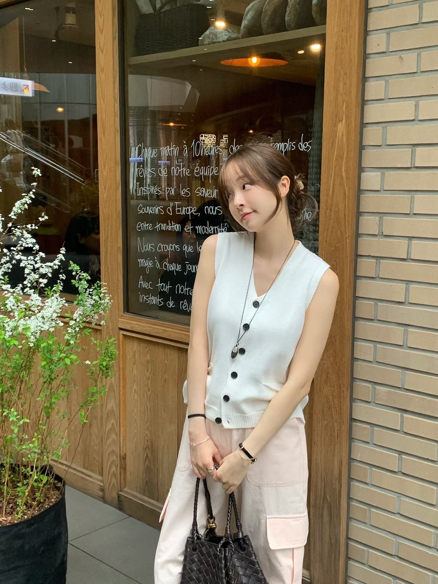 Pasithea Knit Sweater Vests (3 Colors)