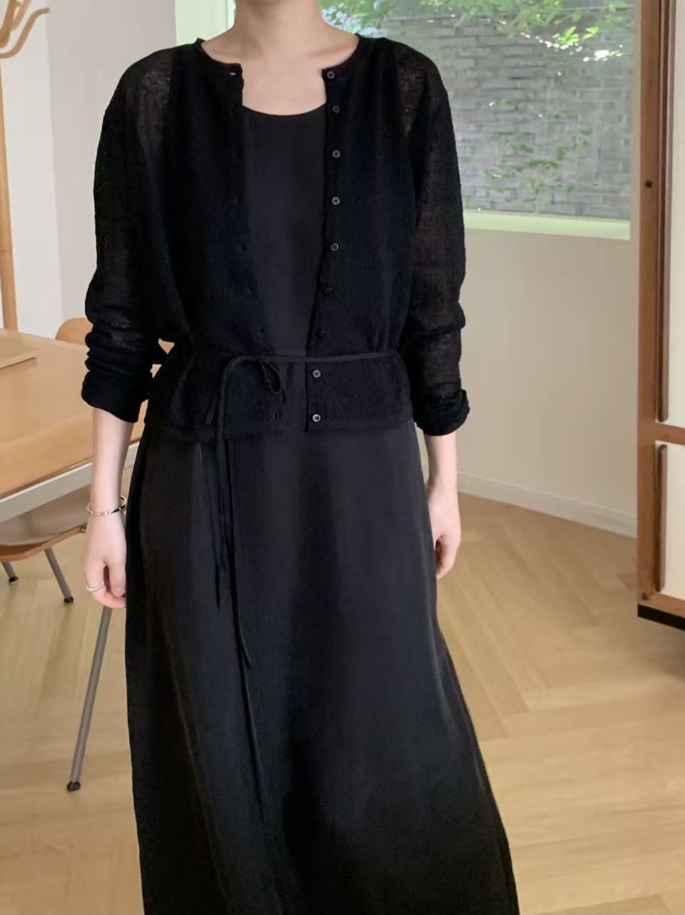 【亞麻44%棉36%】 Oriel Knit Top (3 Colors)