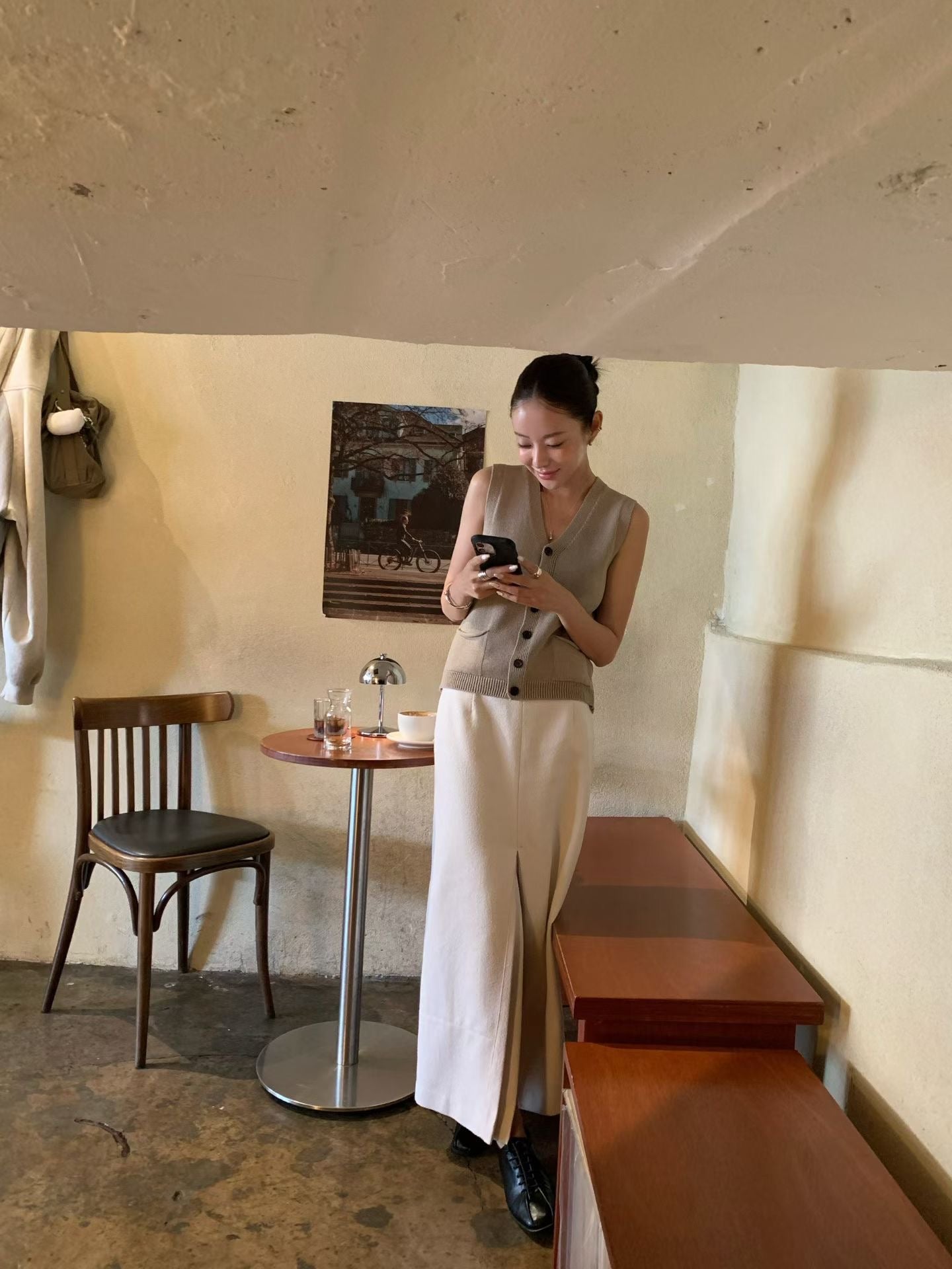 Pasithea Knit Sweater Vests (3 Colors)