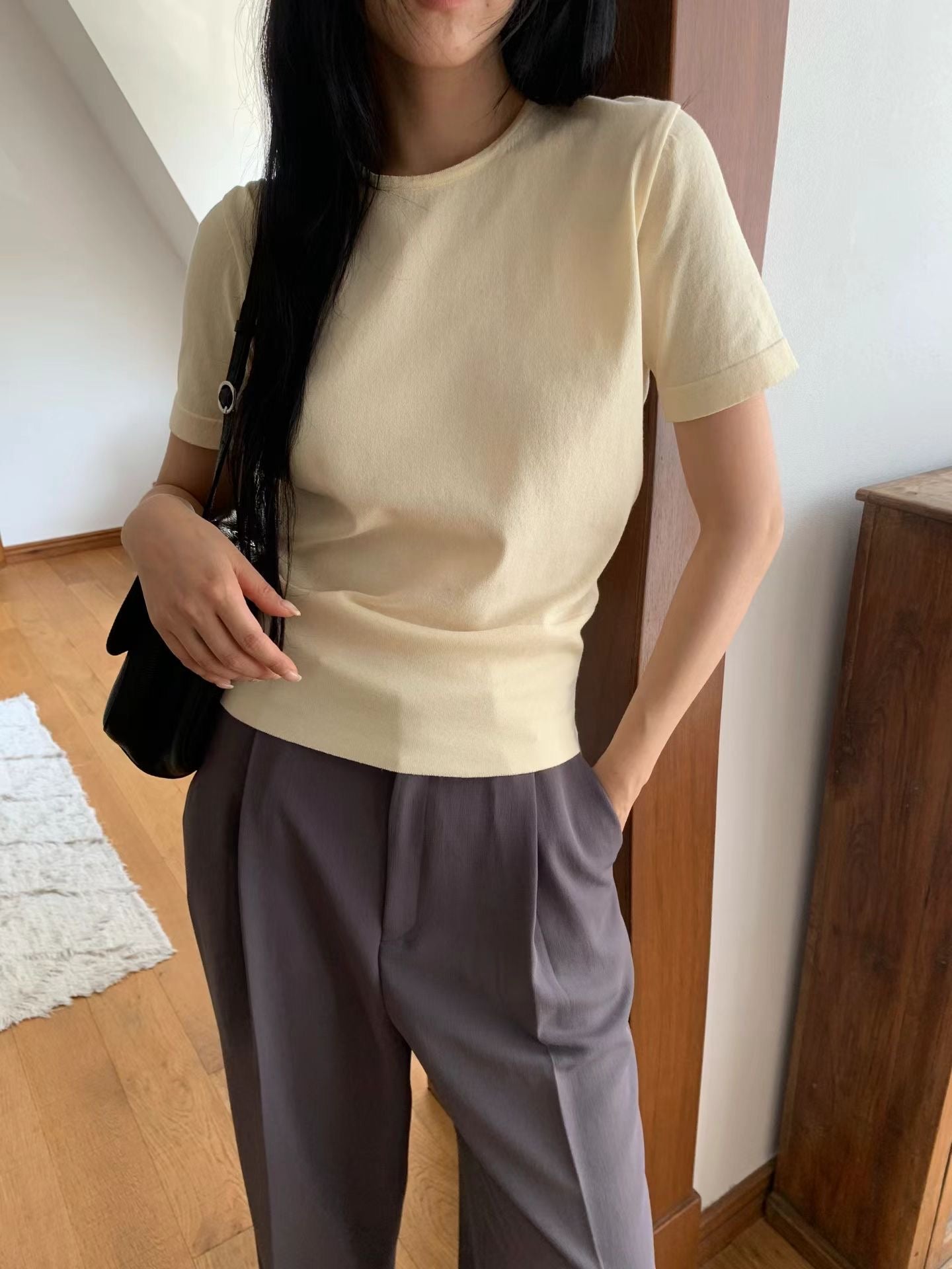 Summer One-Tuck Pants (4 Colors)