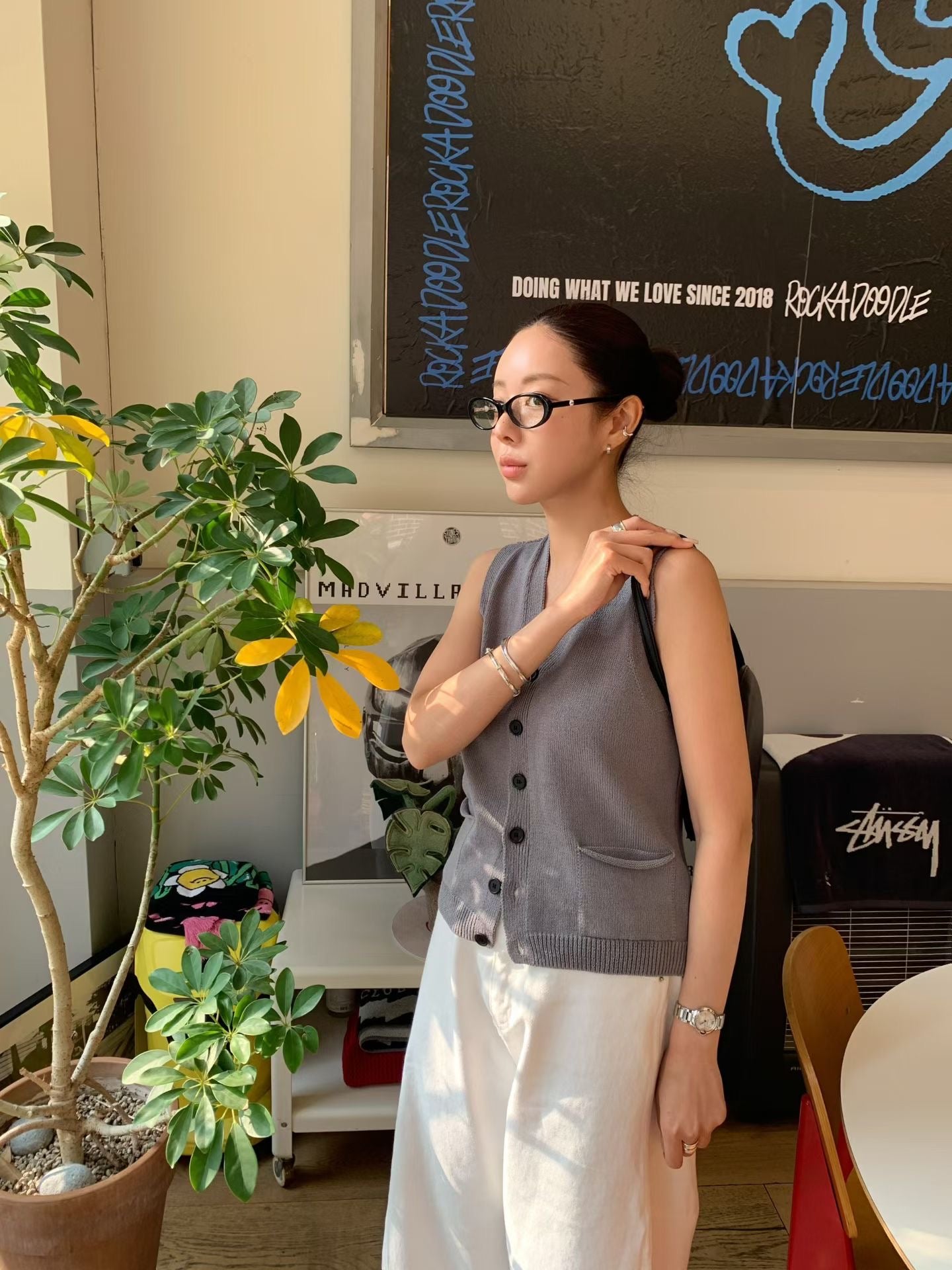 Pasithea Knit Sweater Vests (3 Colors)