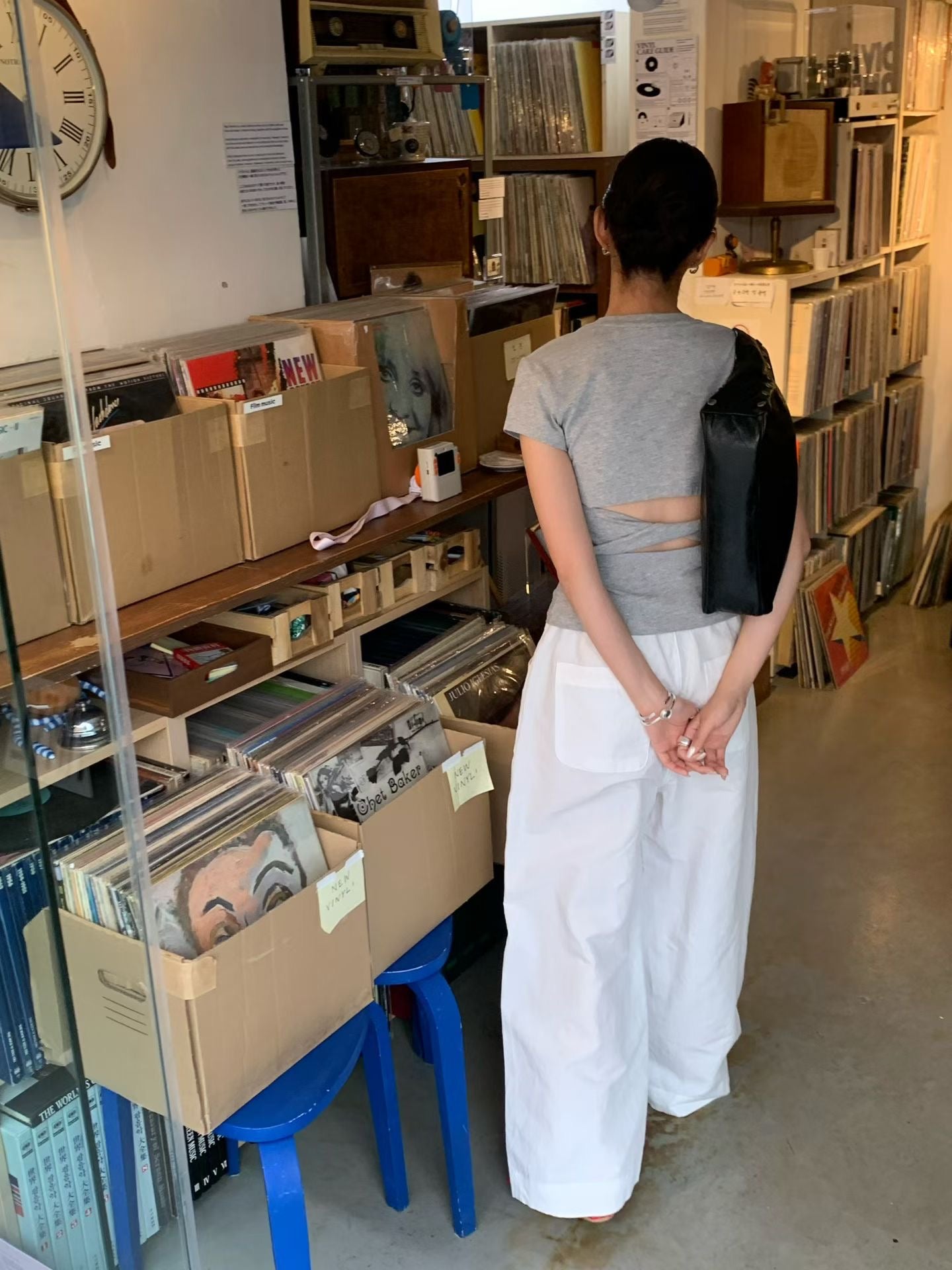 Gina Sexy Back Tee (5 Colors)