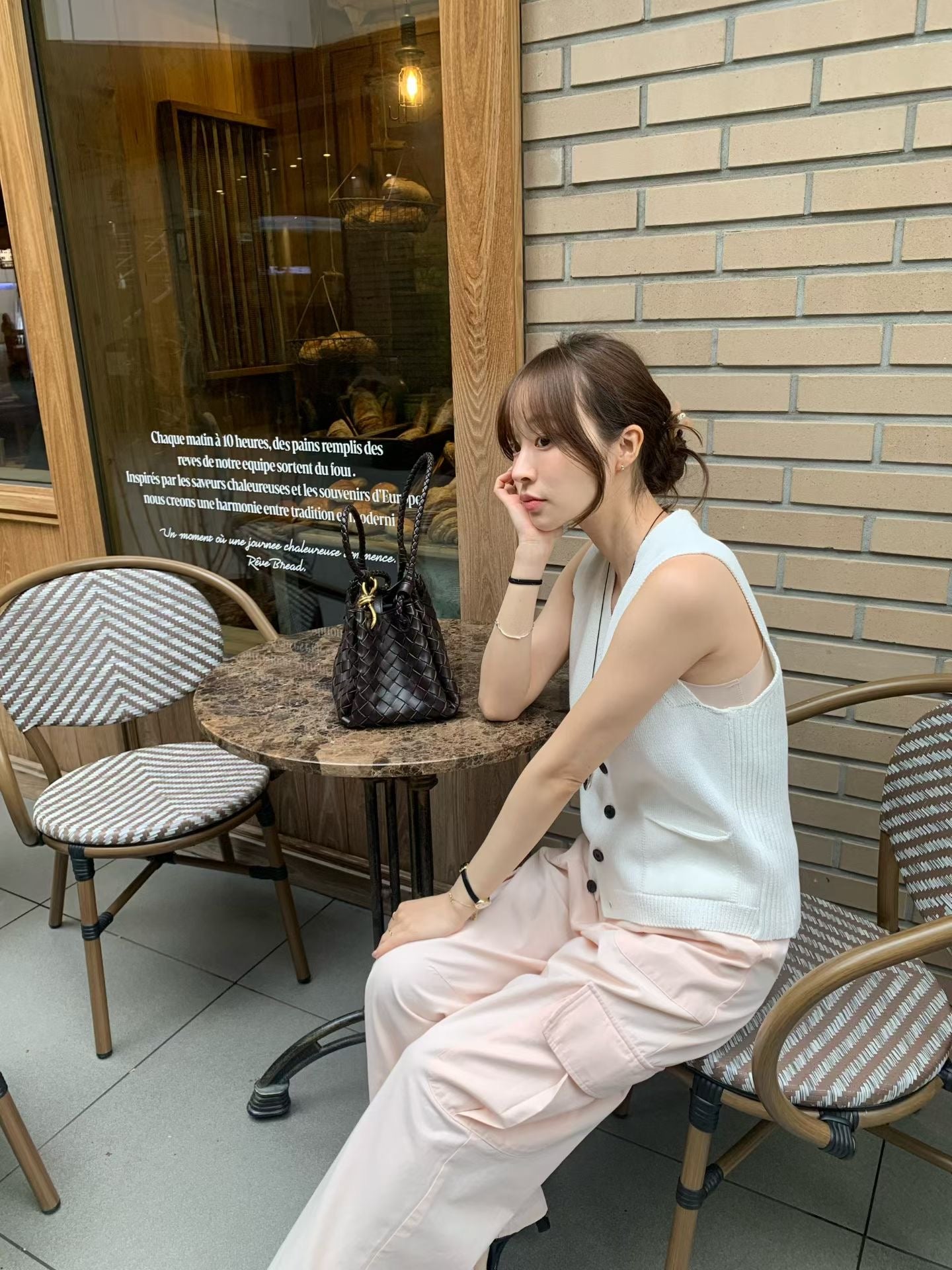 Pasithea Knit Sweater Vests (3 Colors)