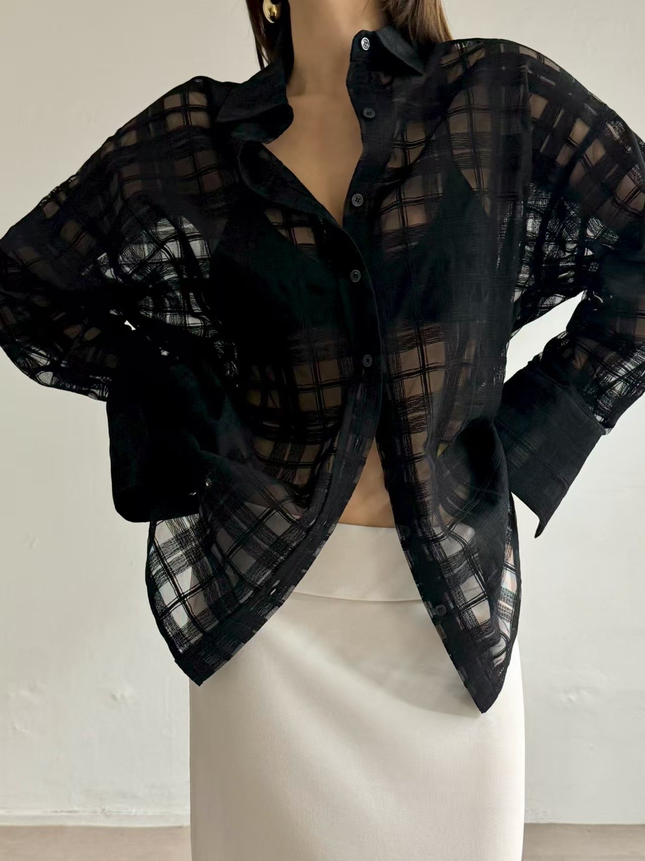 Merisy Checked Shirt (2 Colors)