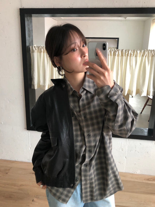 Rona Check Shirt (2 Colors)
