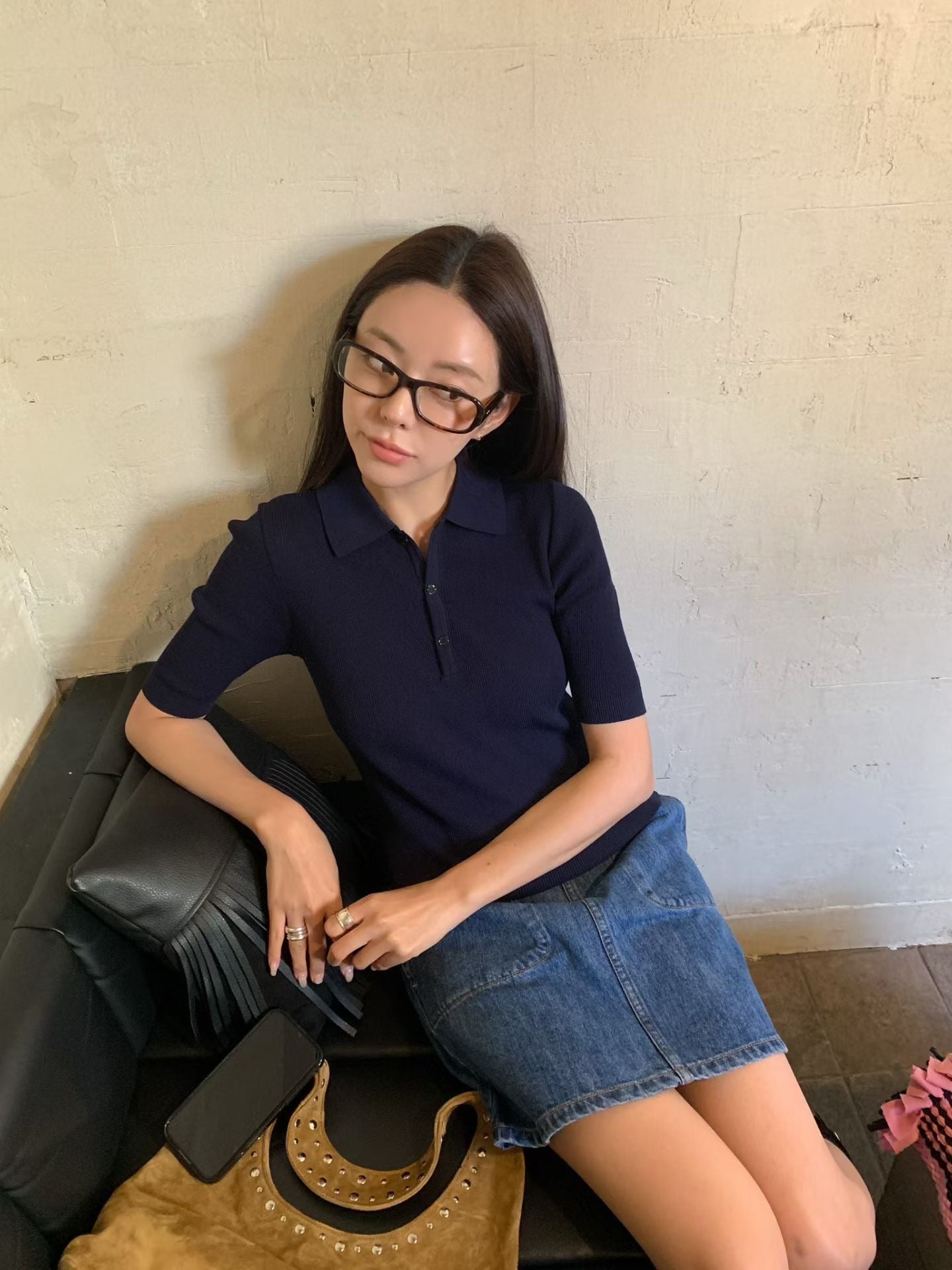 Eleanora Denim Skirt