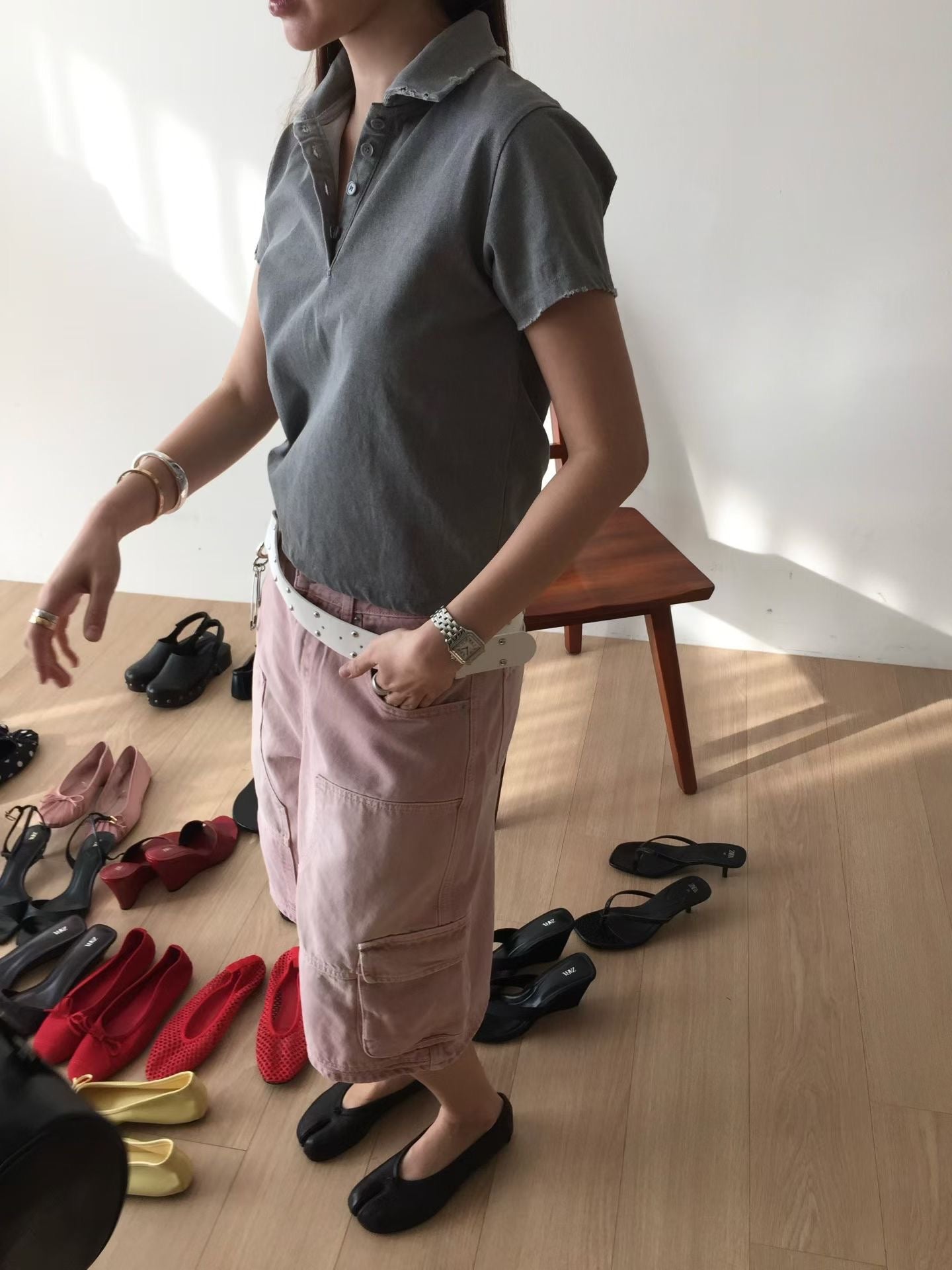 Liriope Polo Tee (2 Colors)