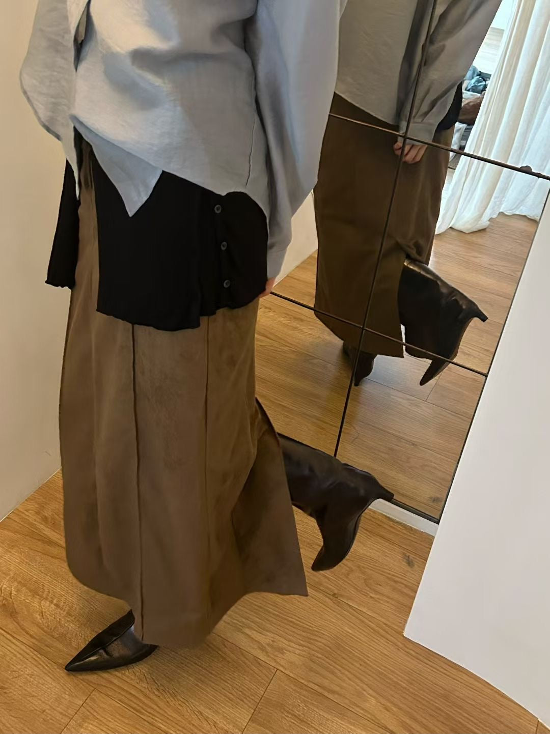 Xena Suede Skirt (3 Colors)