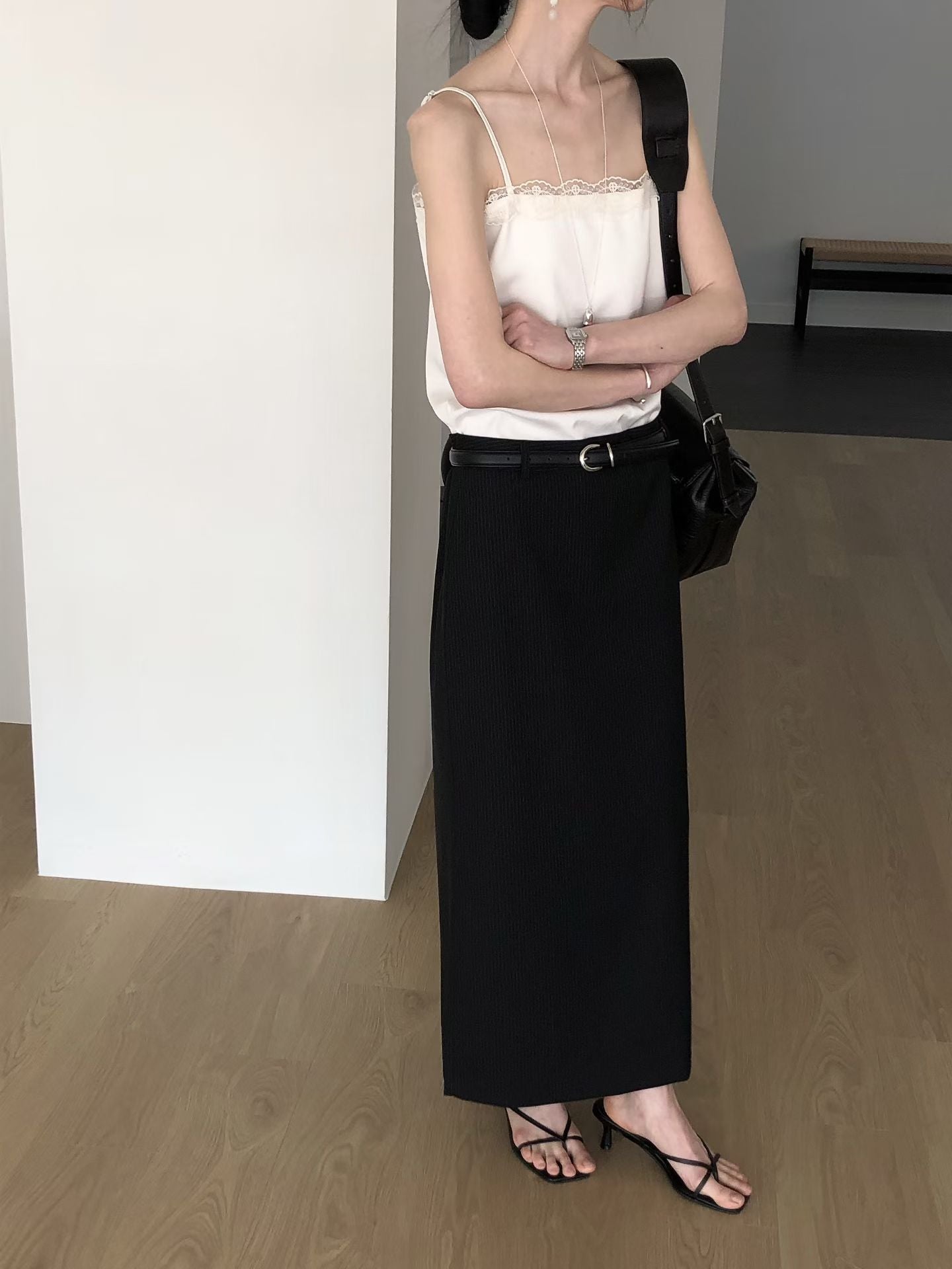 Spes Striped Skirt (2 Colors)