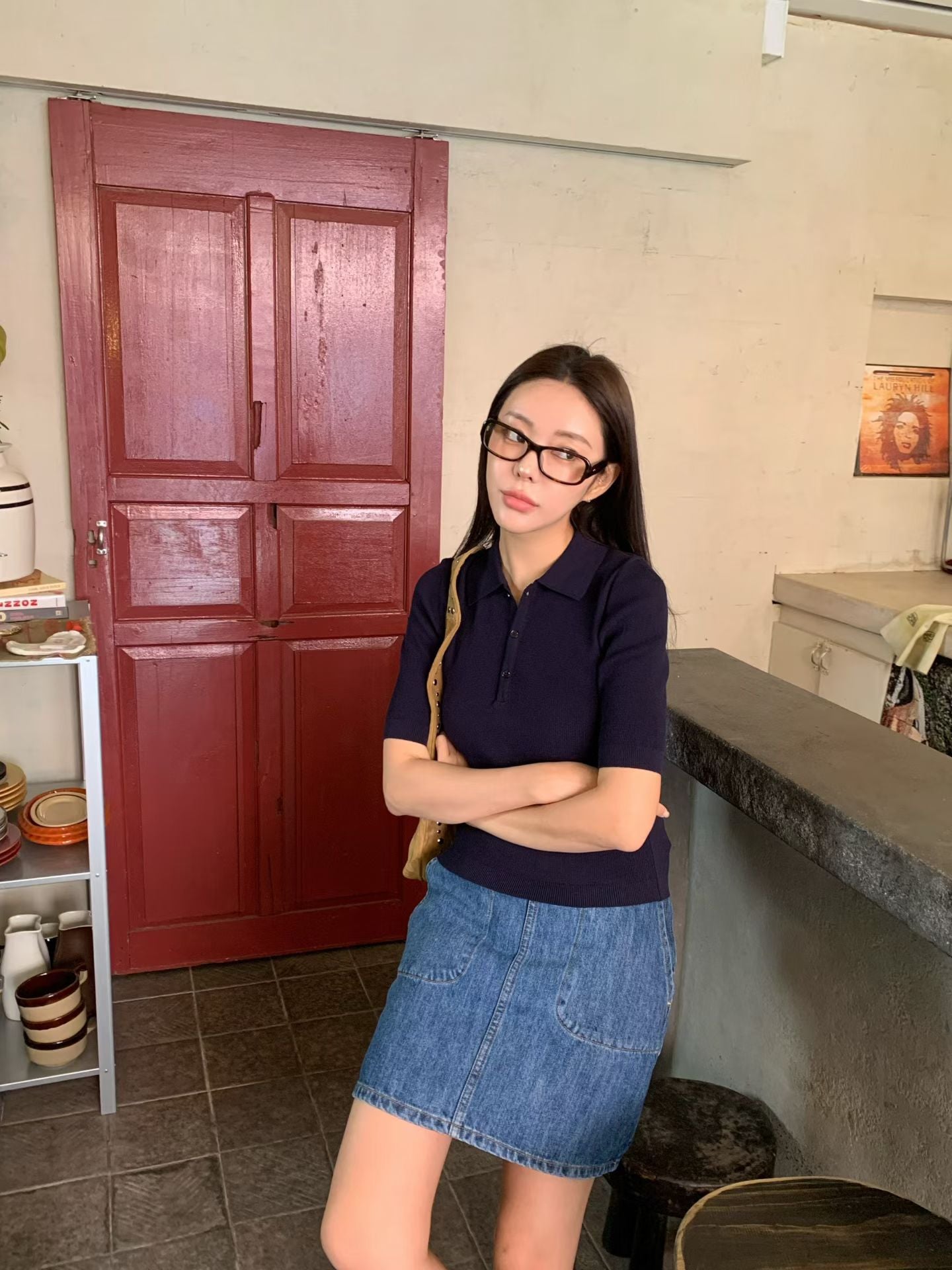 Eleanora Denim Skirt
