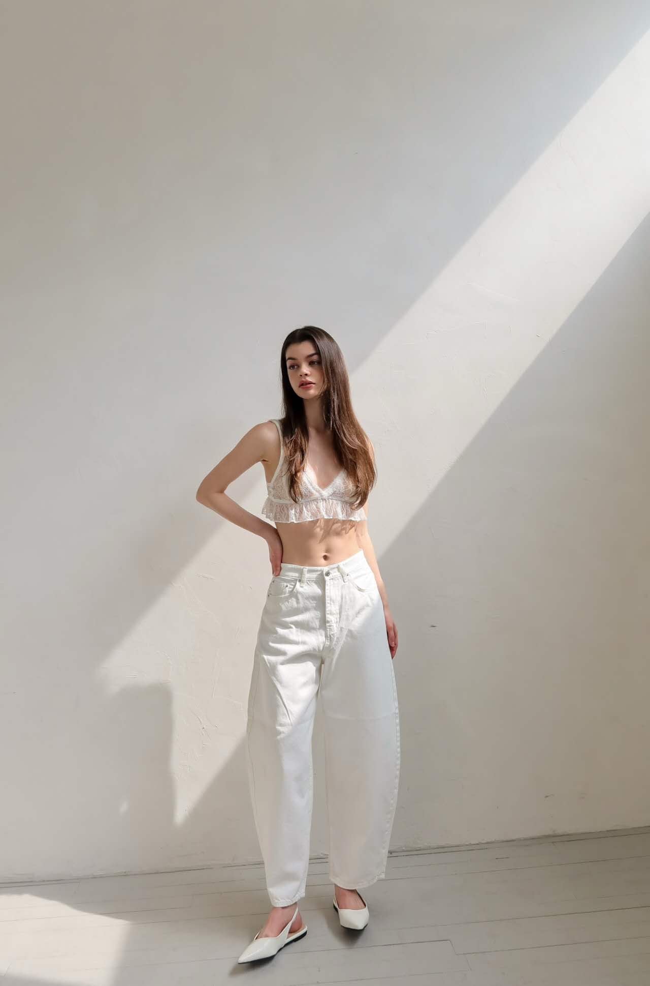 Ballon Denim Pants (2 Colors)