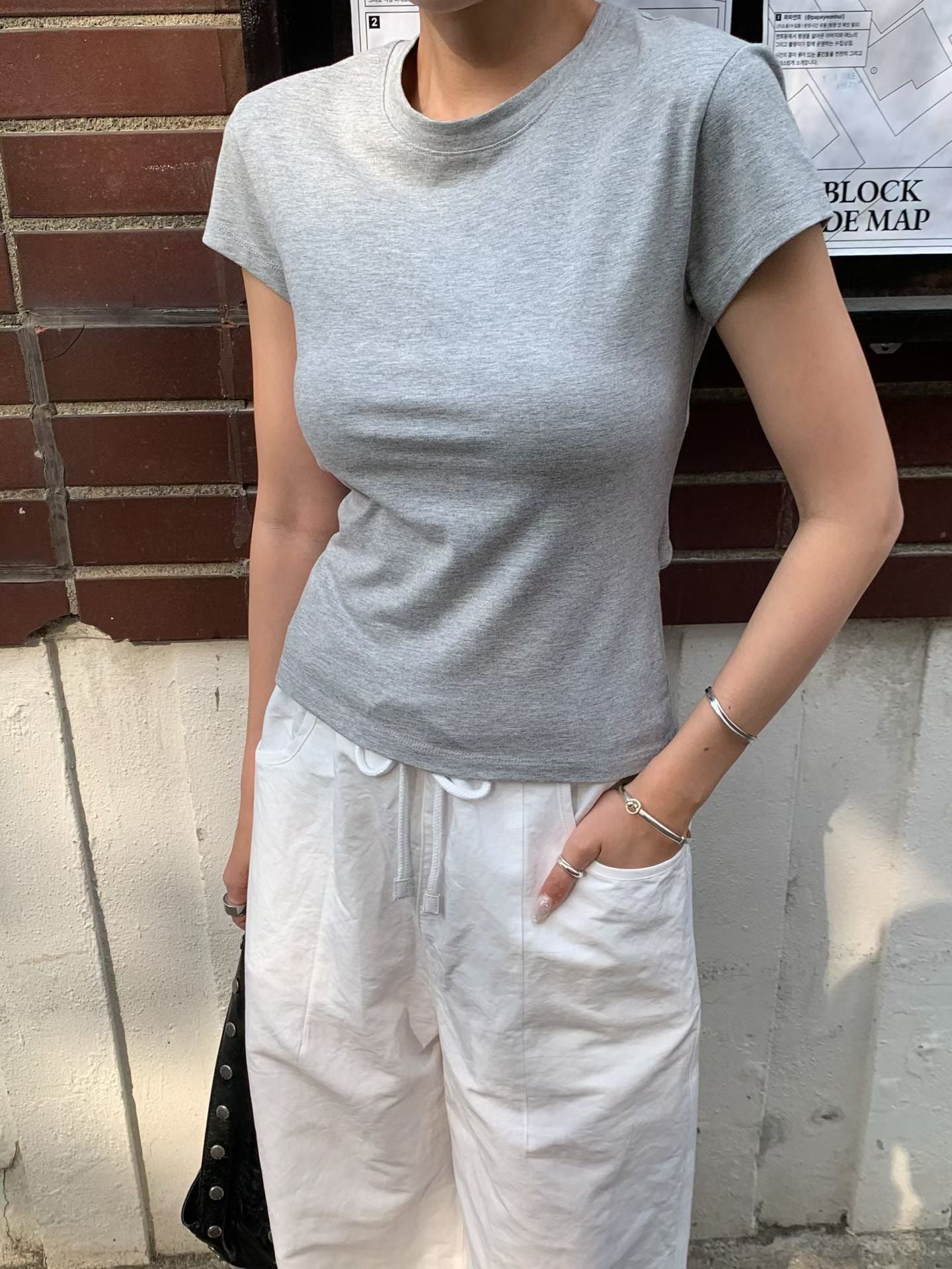 Gina Sexy Back Tee (5 Colors)