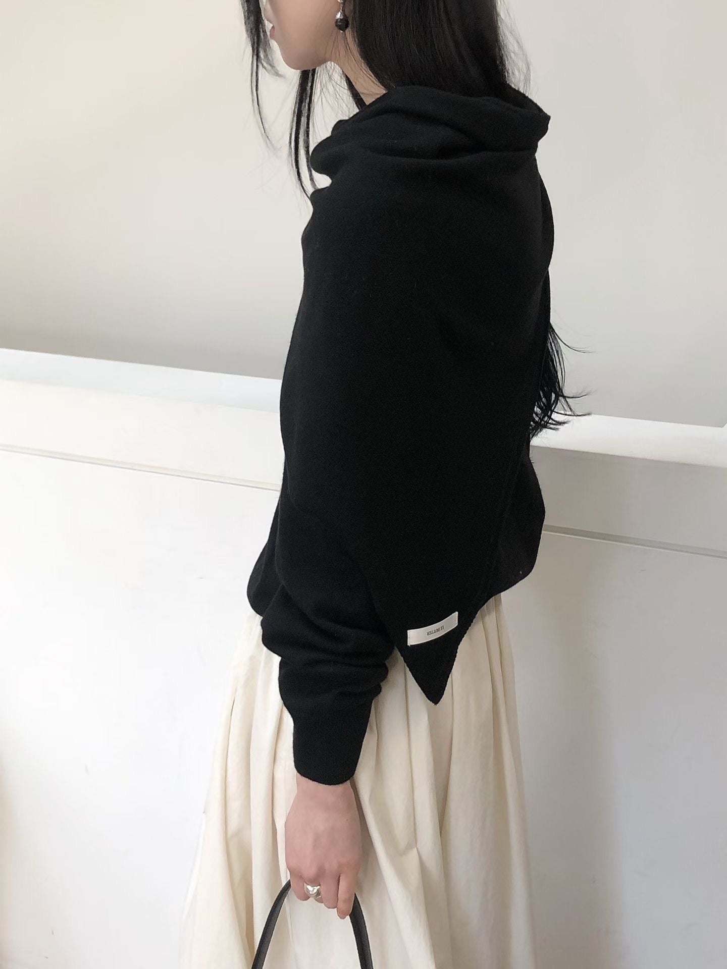 Perenelle Knit Top with Scarf (3 Colors)