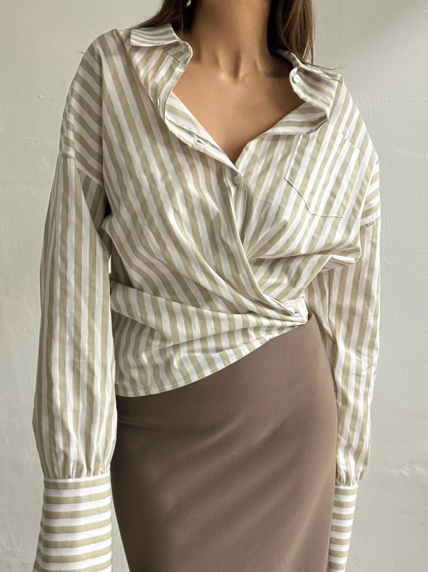 Halimeda Striped Shirt (5 Colors)
