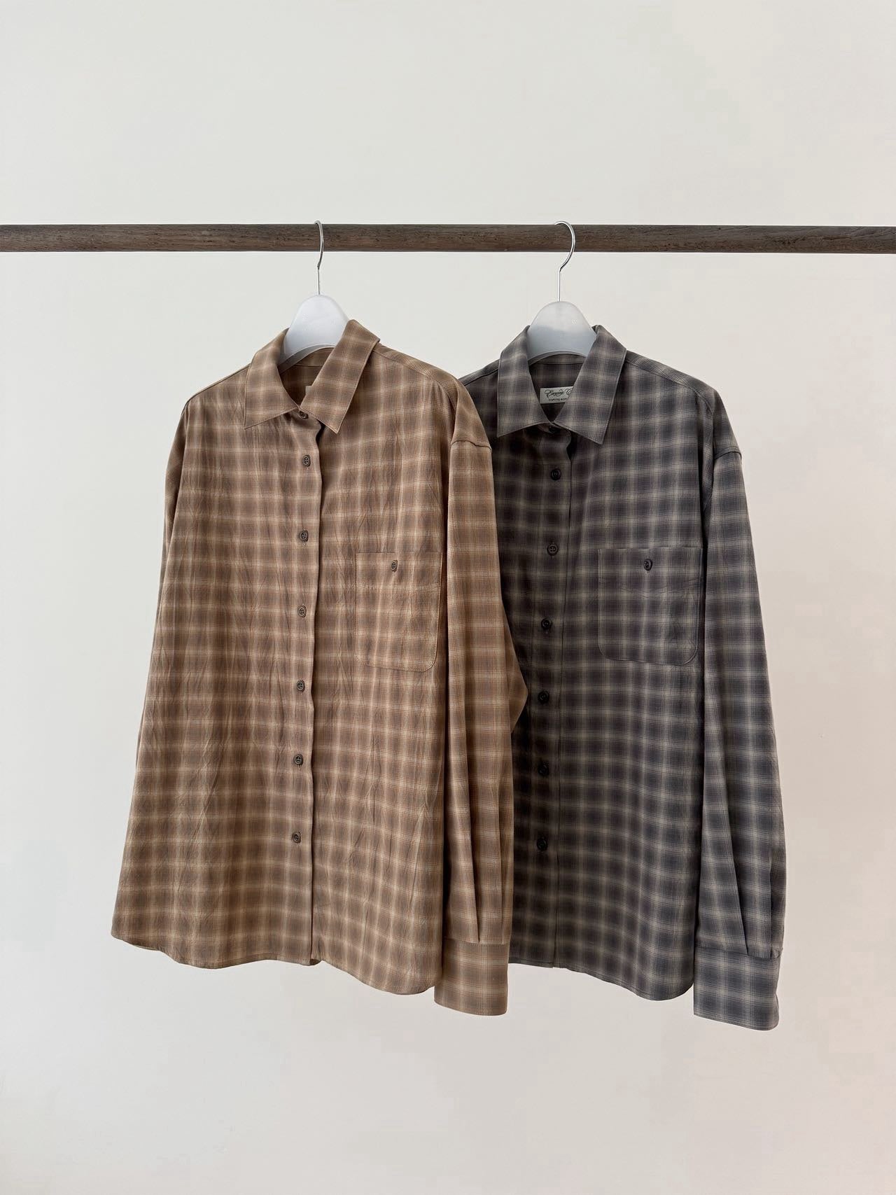 Rona Check Shirt (2 Colors)