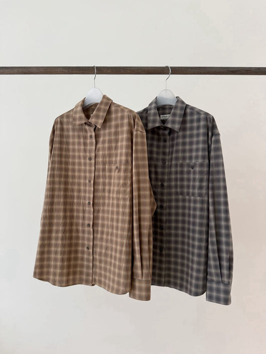 Rona Check Shirt (2 Colors)