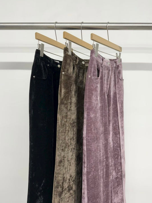 Asha Velvet Pants (3 Colors)