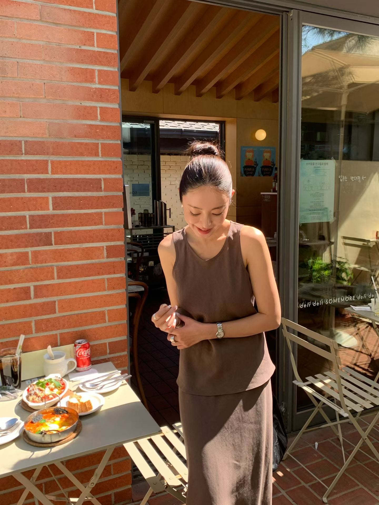 【亞麻40%面料】 Emeris Top (2 Colors)