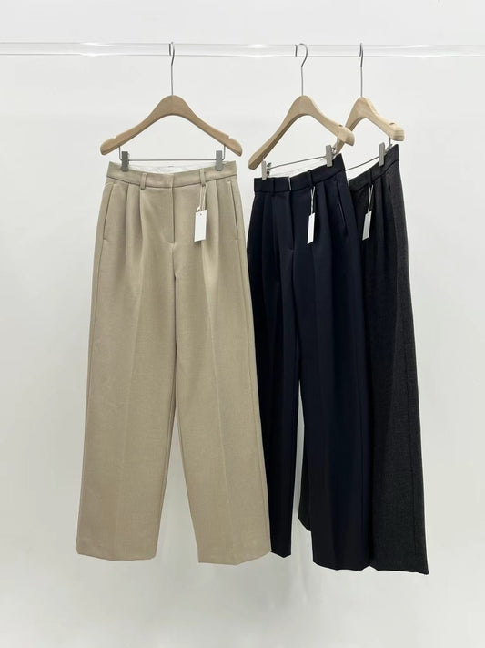 Flow Two Pintuck Slacks (3 Colors)