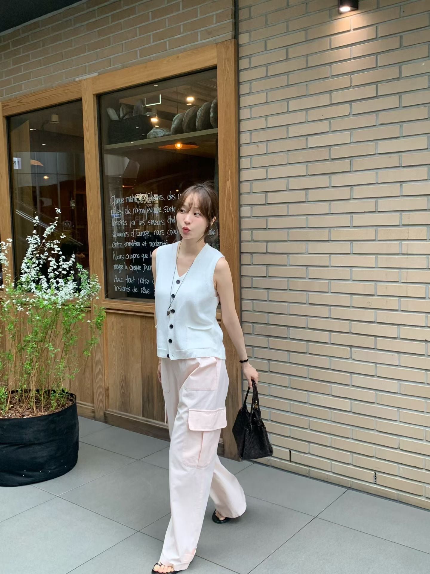 Pasithea Knit Sweater Vests (3 Colors)