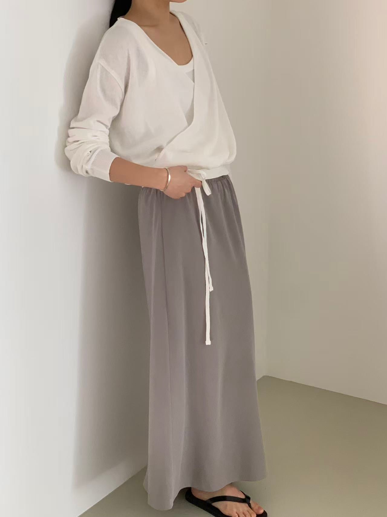 【天絲85%】 Serene Skirt (4 Colors)