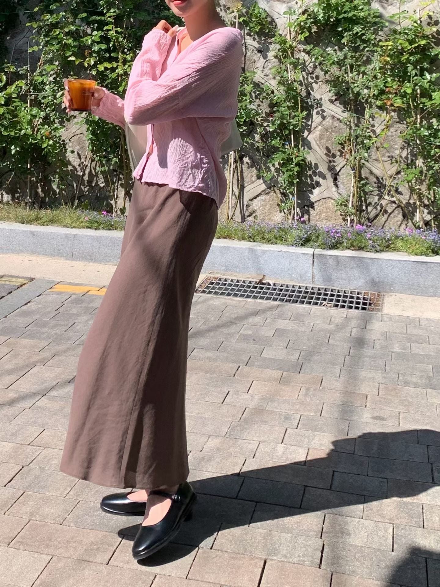 【亞麻40%面料】 Emeris Skirt (2 Colors)