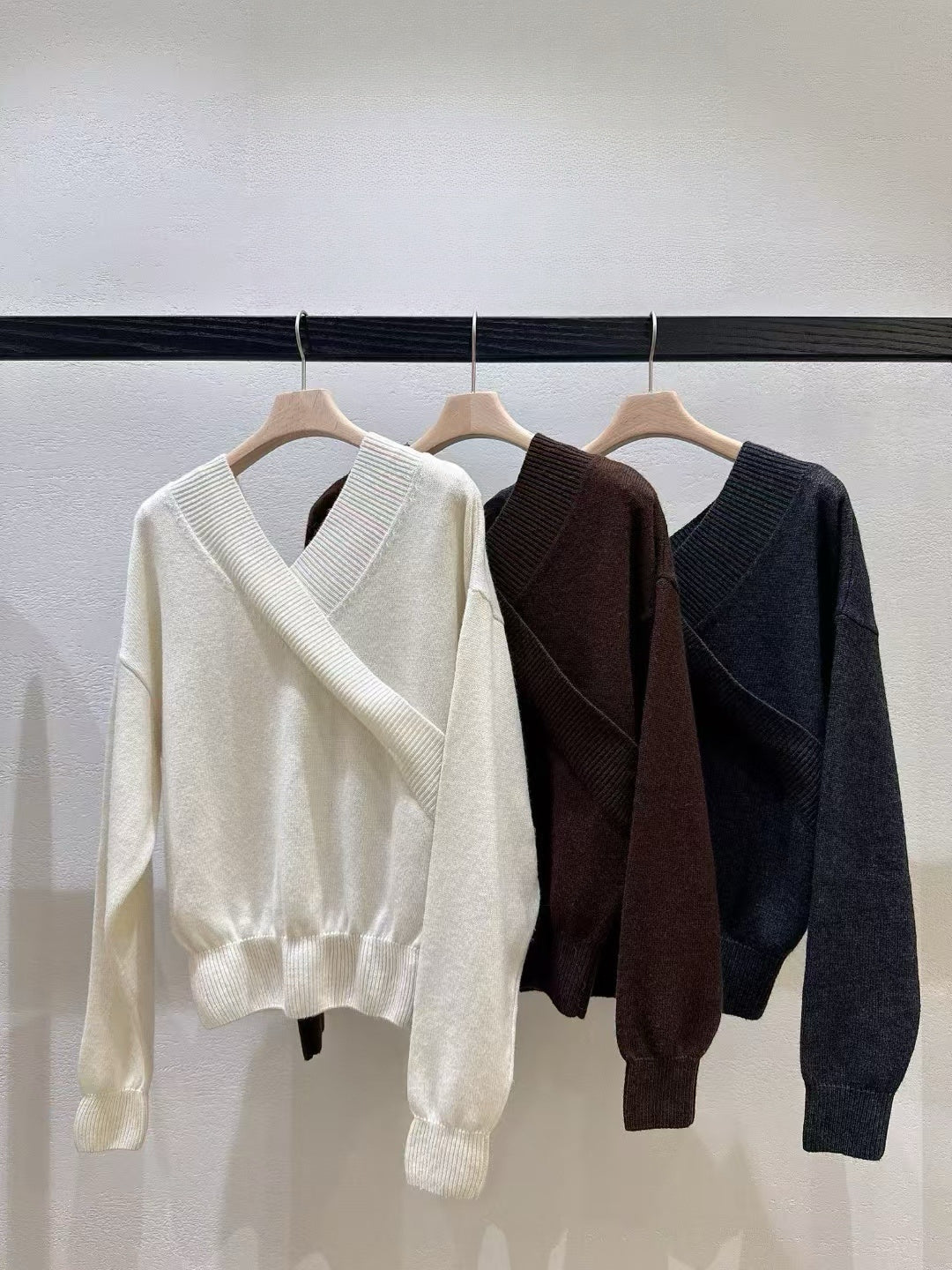 Jorunn 55% Merino Wool Knit Top (3 Colors)