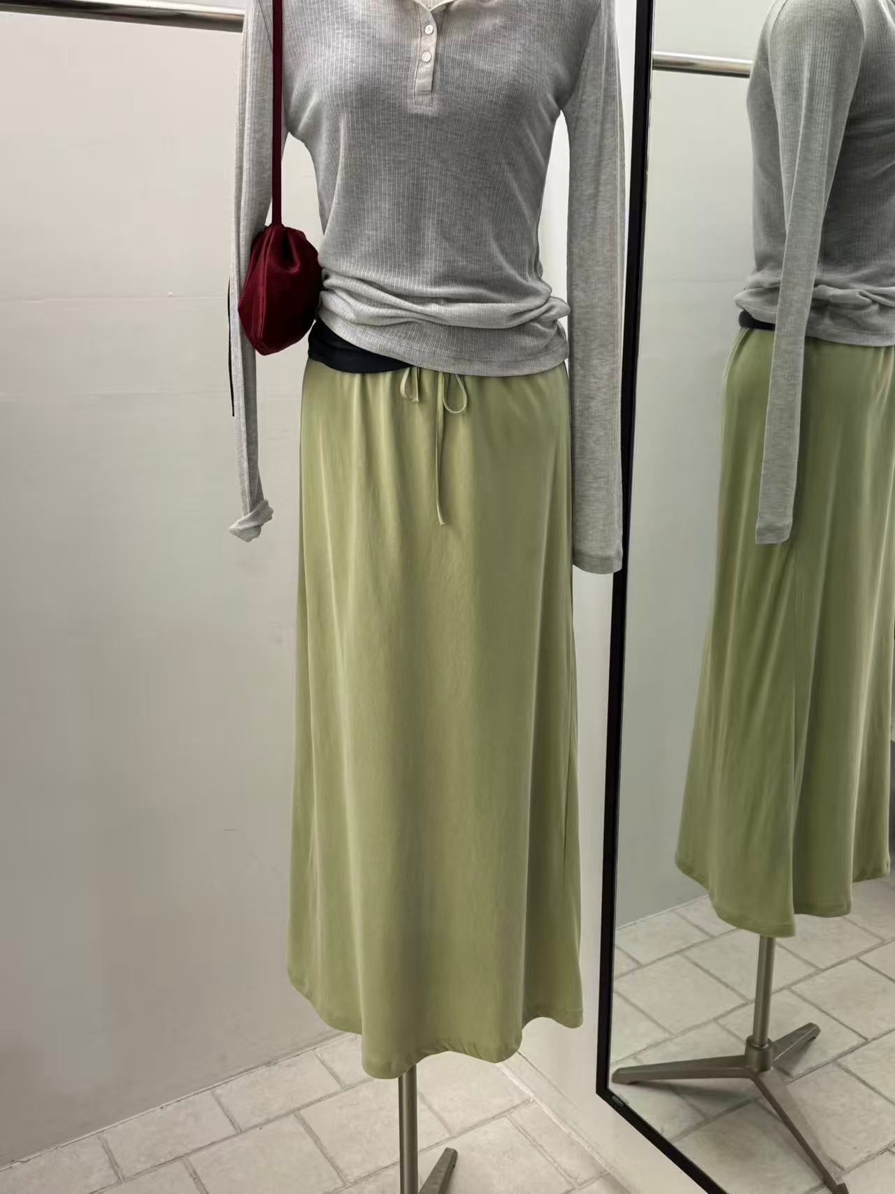 【天絲85%】 Serene Skirt (4 Colors)