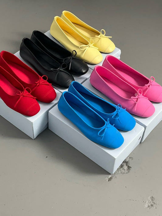 Maev Ribbon Flat Shoes (5 Colors)