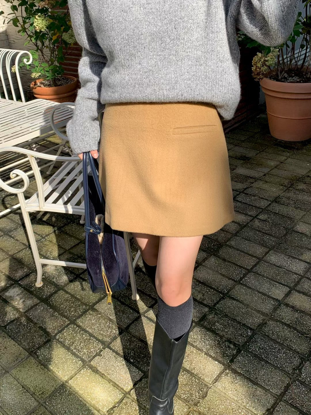 Talia Wool Skirt (2 Colors)