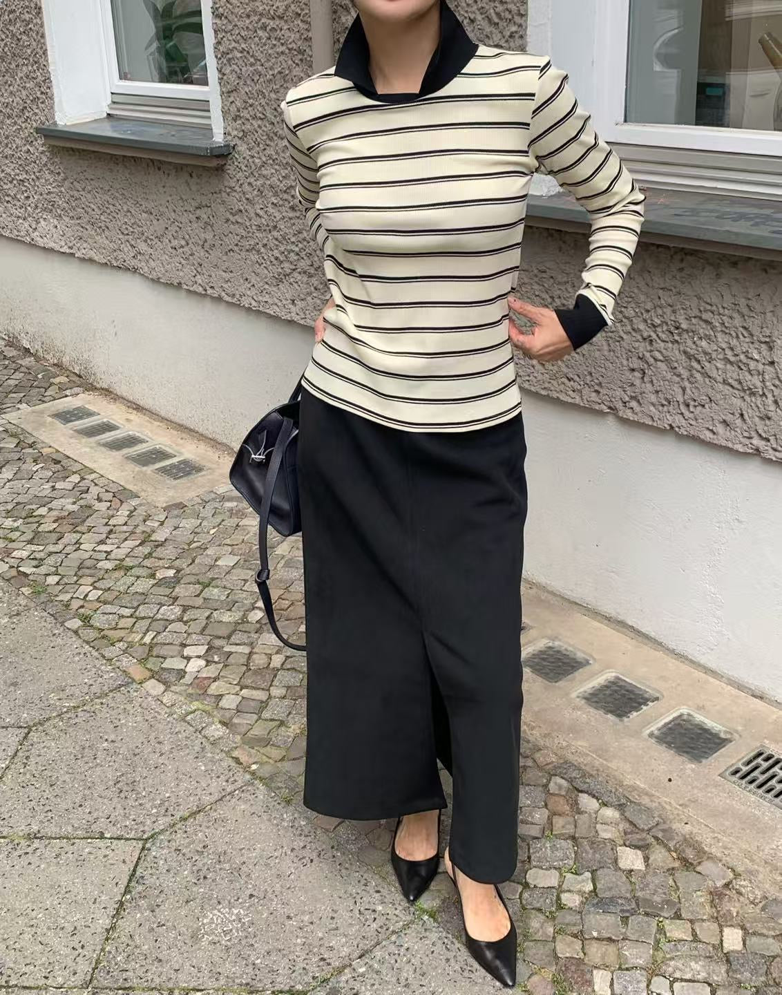 Sapphira Striped Top (3 Colors)