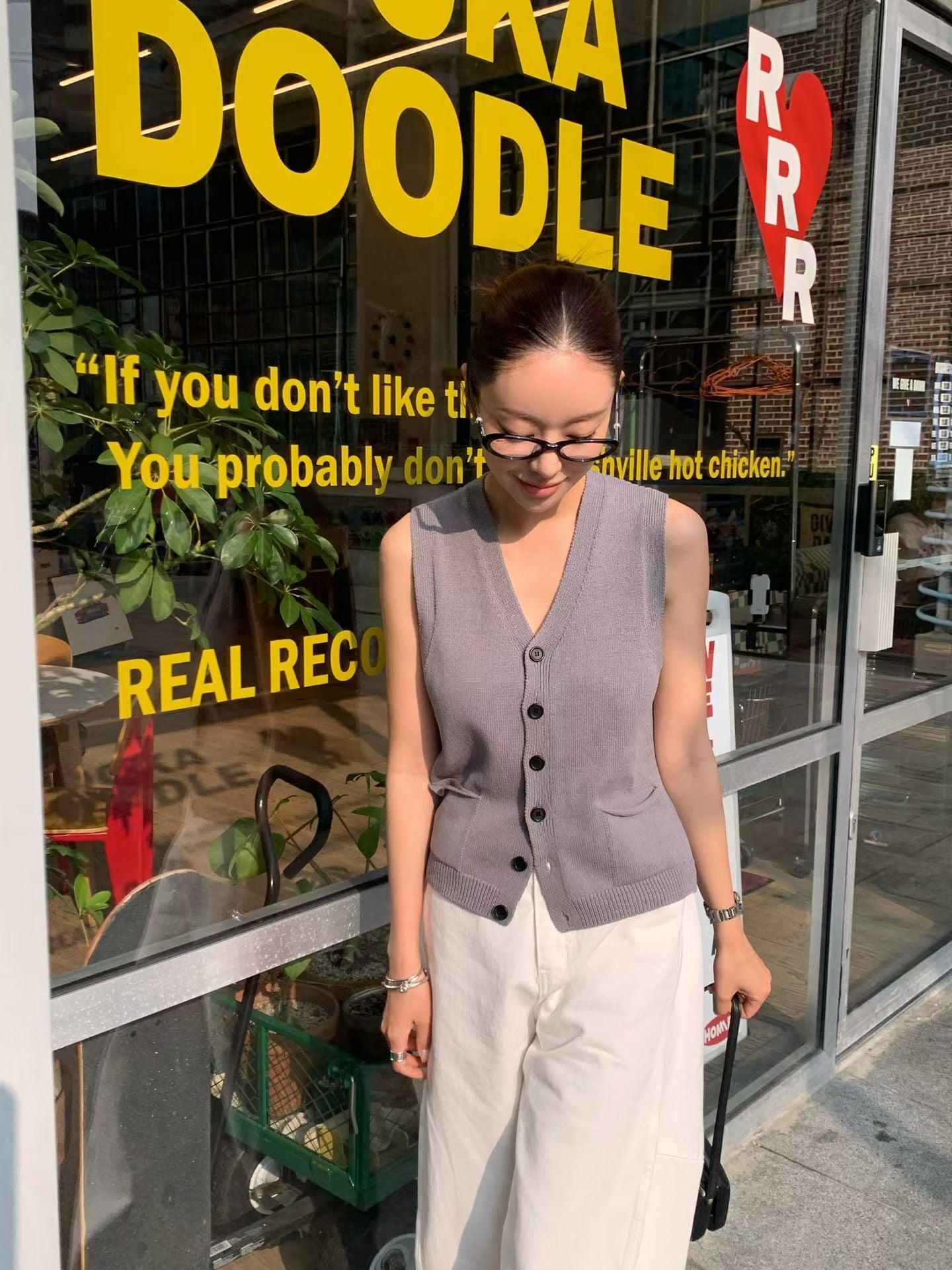 Pasithea Knit Sweater Vests (3 Colors)