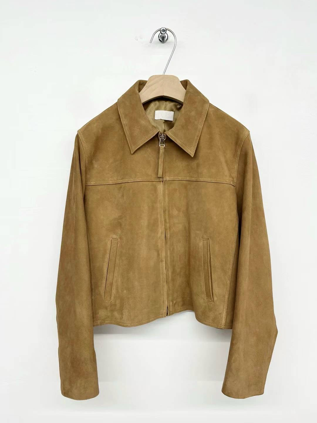 Gabrielle Goat Suede Jacket (2 Colors)